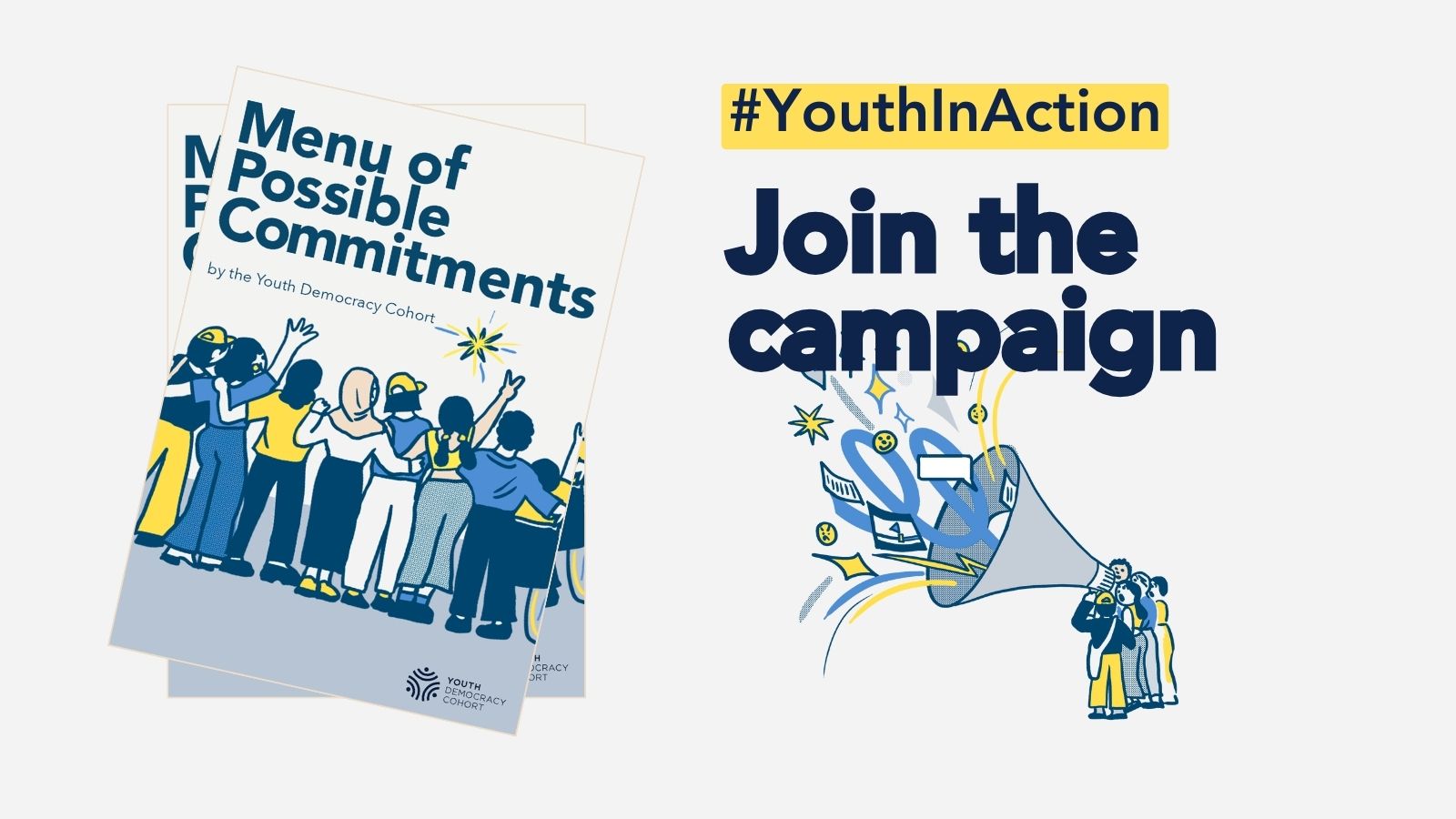 Take an active part in the #YouthInAction Campaign
