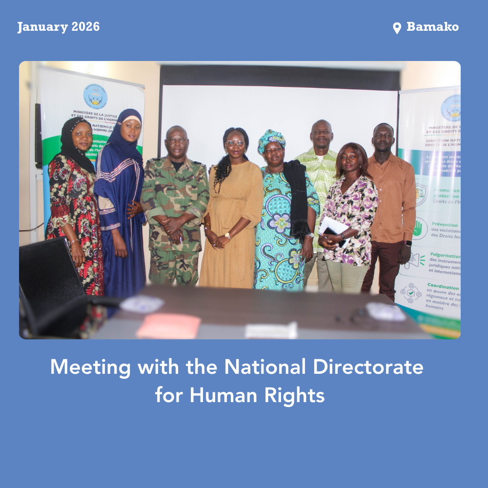 Audience with the National Human Rights Directorate