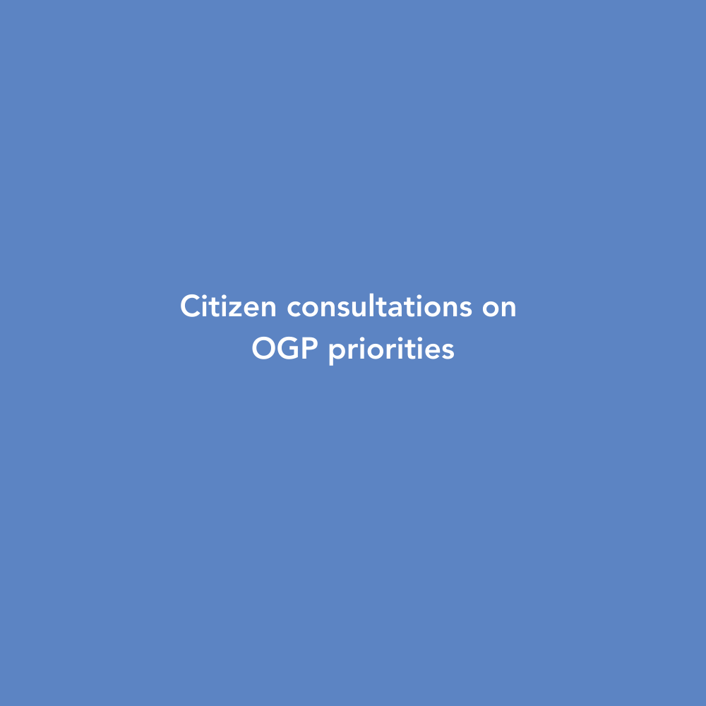 citizen consultations