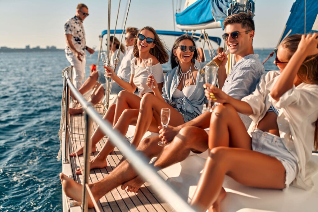 Cruise into Paradise Yacht Rental Opulence in Dubai